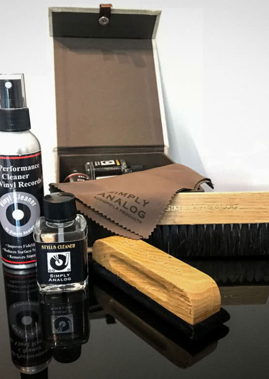 Zestaw do czyszczenia winyli i igły gramofonowej przy zakupach w Hifistation